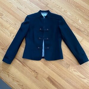 Tahari Black Structured Blazer